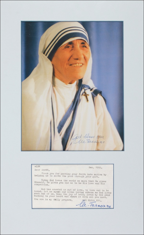Lot #224 Mother Teresa - Image 1