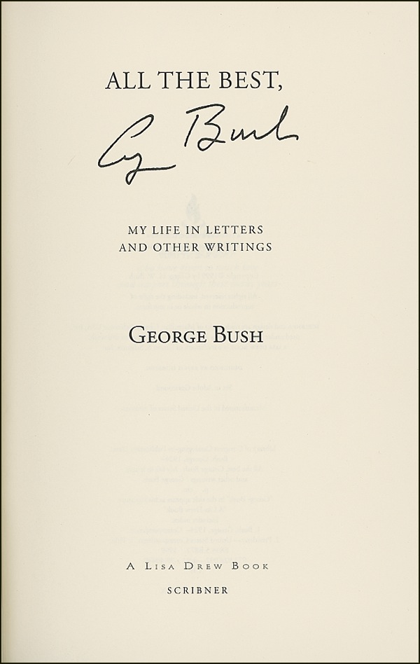 Lot #8 George Bush