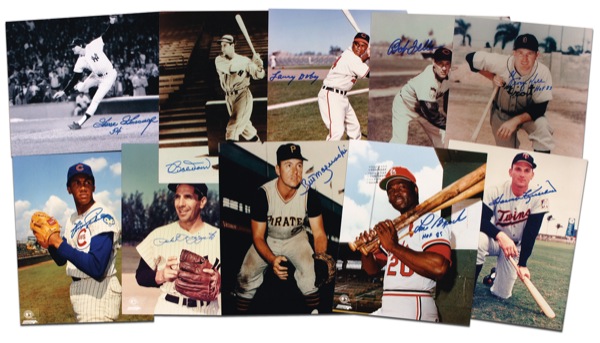 Lot #1280 Baseball Hall of Famers