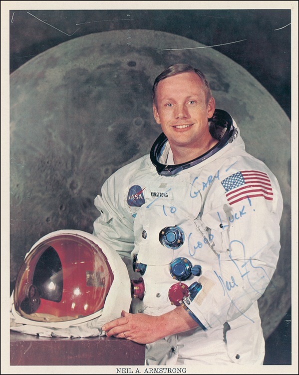 Lot #440 Neil Armstrong