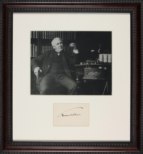 Lot #201 Thomas Edison