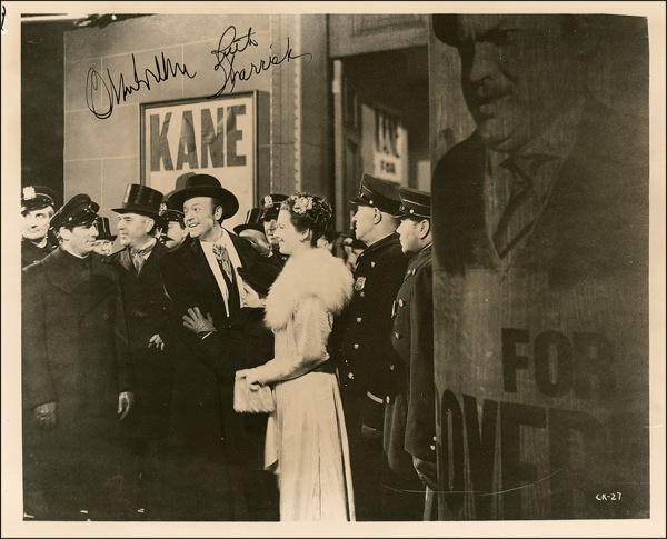 Lot #1163 Orson Welles and Ruth Warrick