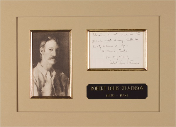 Lot #634 Robert Louis Stevenson