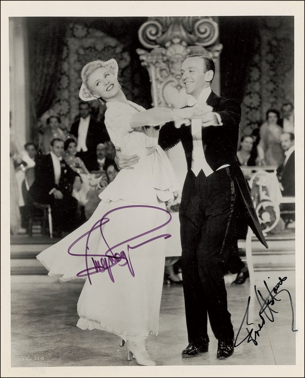 Lot #912 Fred Astaire and Ginger Rogers