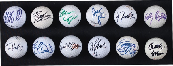 Lot #963 Celebrity Golf Balls - Image 1