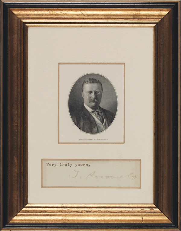 Lot #121 Theodore Roosevelt - Image 1