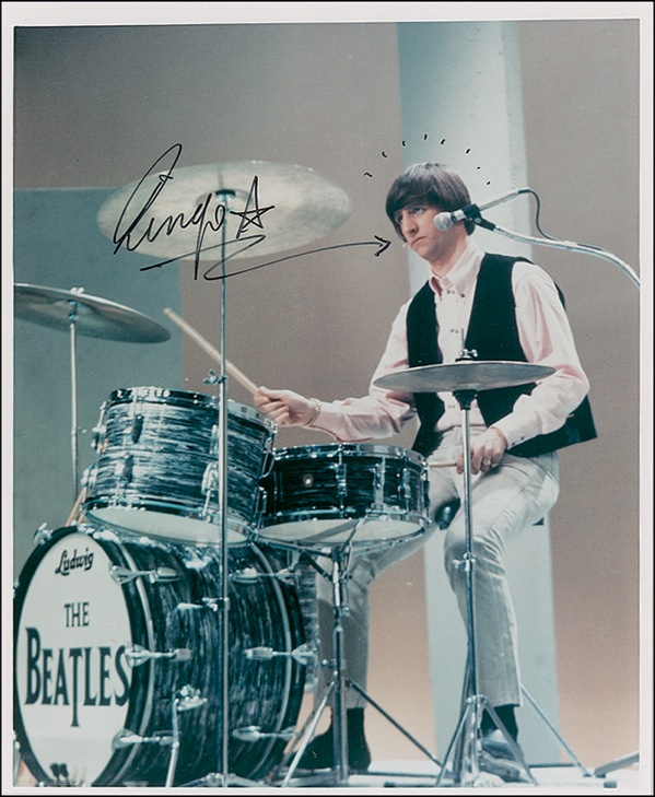 Lot #735 Beatles: Starr, Ringo