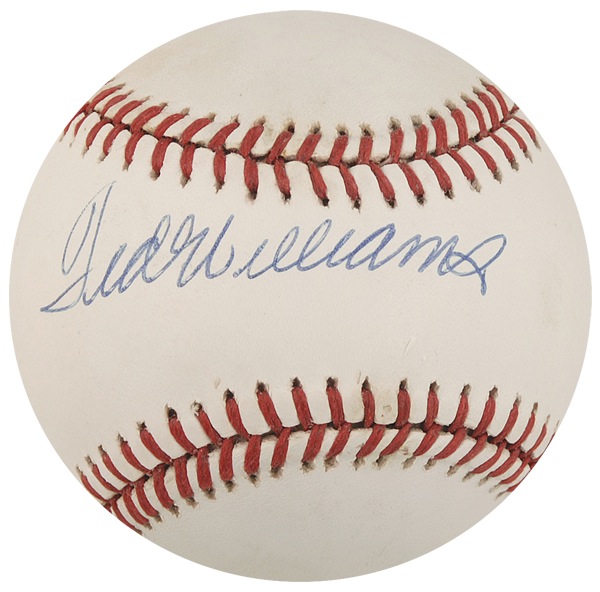 Lot #1552 Ted Williams