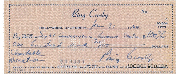 Lot #979 Bing Crosby - Image 1