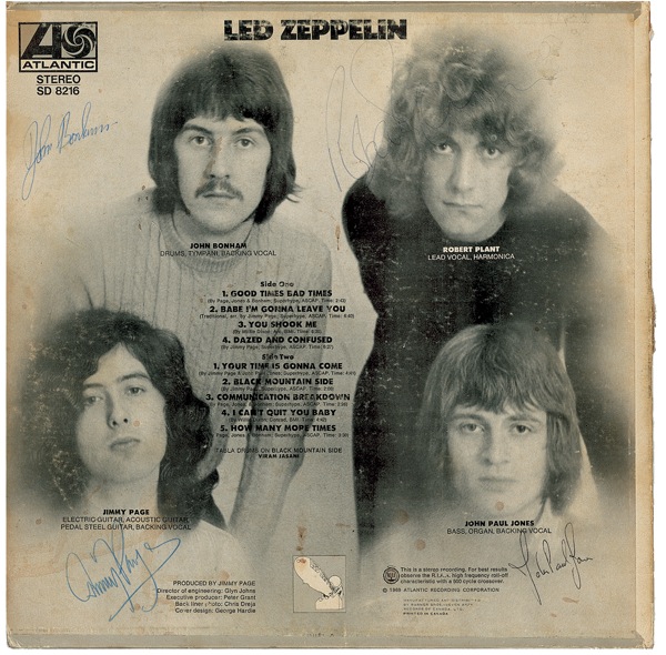 Lot #802 Led Zeppelin