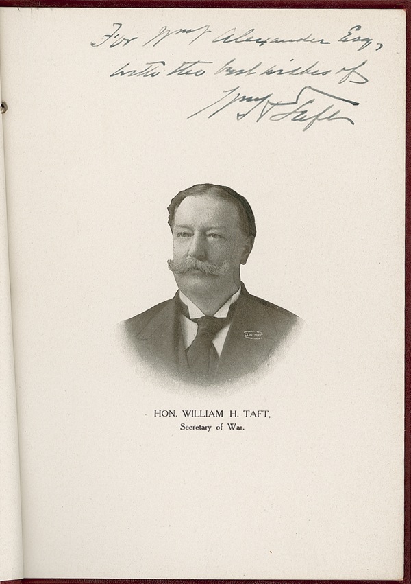 Lot #126 William H. Taft