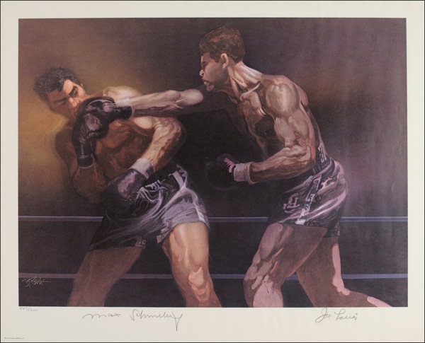 Lot #1420 Joe Louis and Max Schmeling