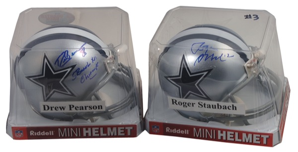 Lot #1519 Roger Staubach and Drew Pearson