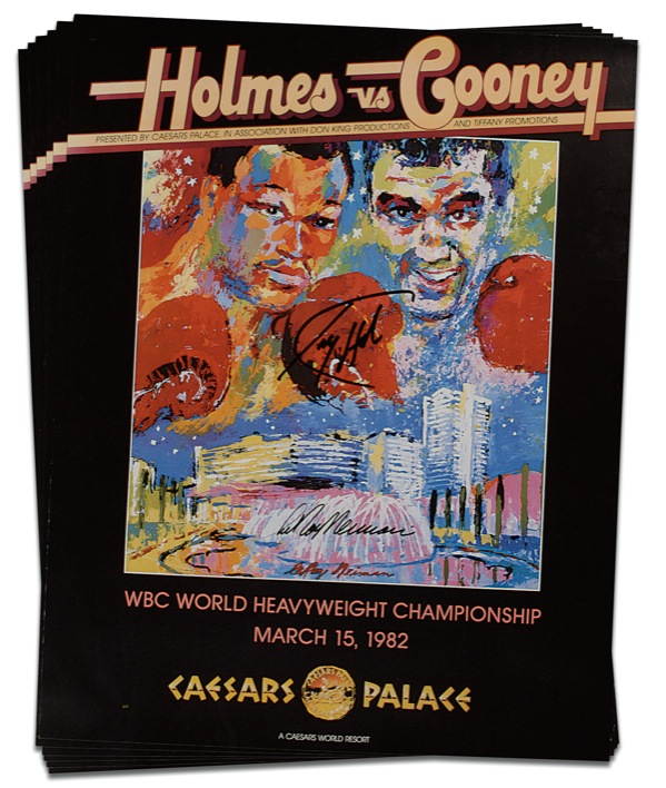 Lot #1397 Larry Holmes and Gerry Cooney