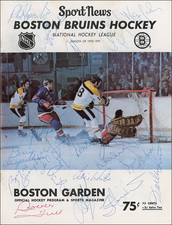 Lot #1223 Boston Bruins and Chicago Blackhawks