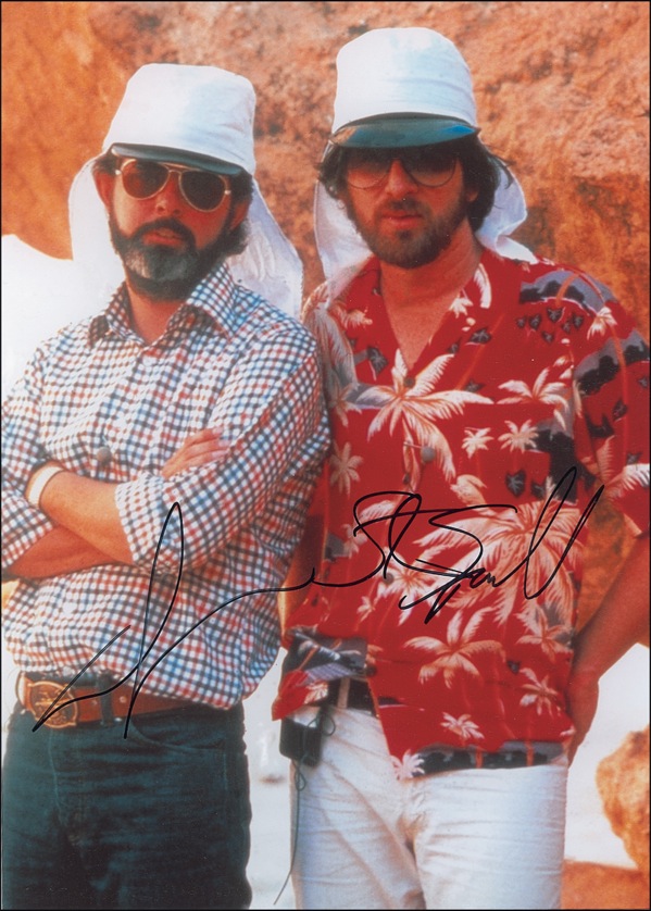 Lot #1103 Steven Spielberg and George Lucas