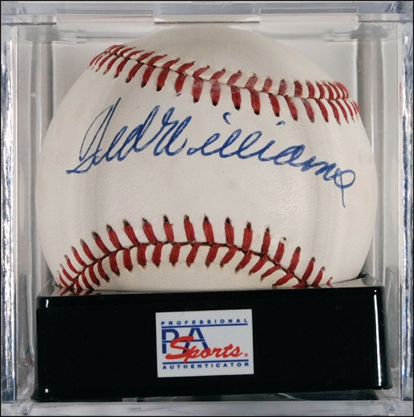 Lot #1439 Ted Williams
