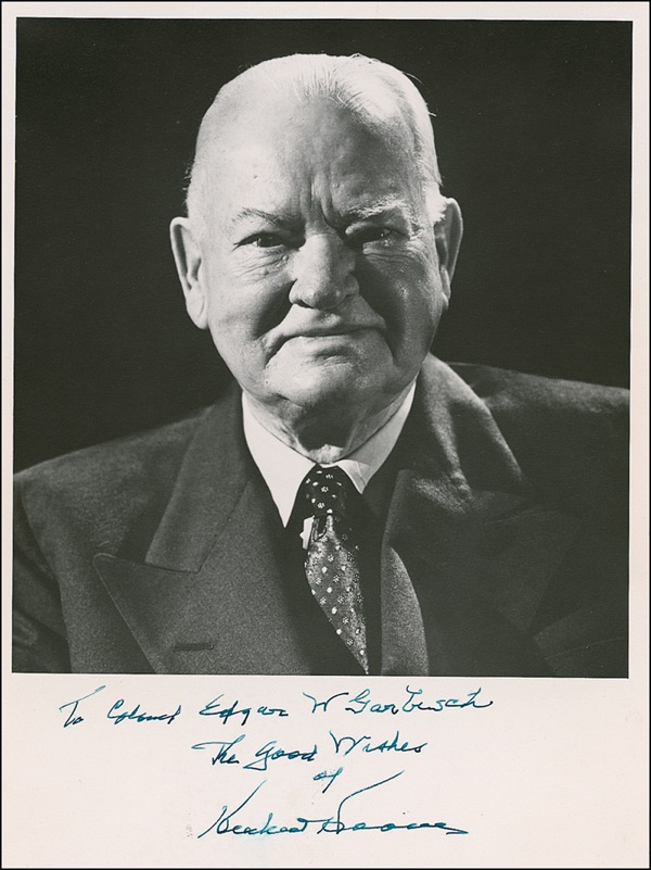 Lot #77 Herbert Hoover
