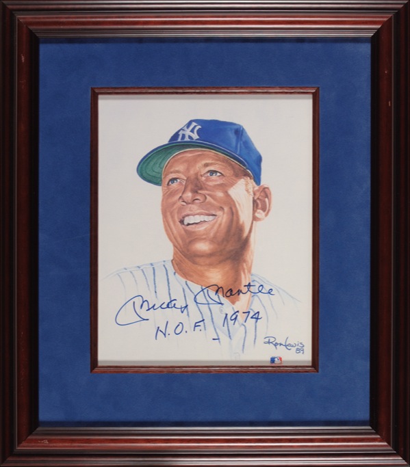 Lot #1322 Mickey Mantle