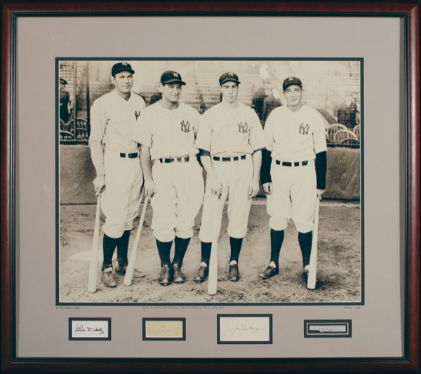 Lot #1261 Gehrig, DiMaggio and Murderer’s Row