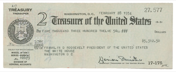 Lot #140 Franklin D. Roosevelt