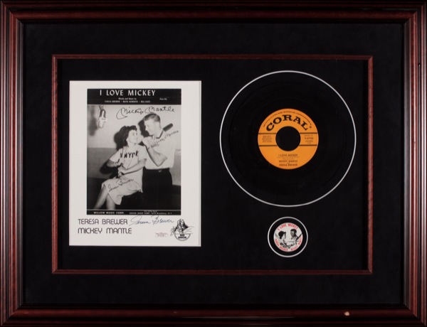 Lot #1323 Mickey Mantle