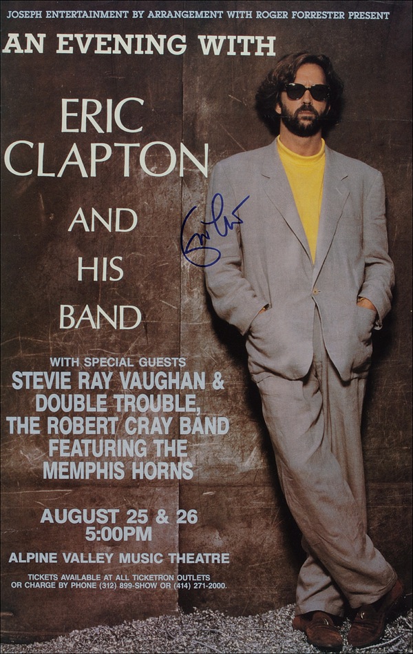 Lot #618 Eric Clapton