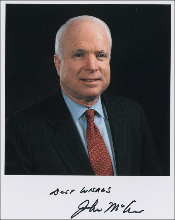 Lot #290 John McCain