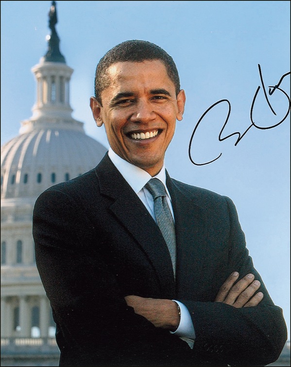 Lot #307 Barack Obama