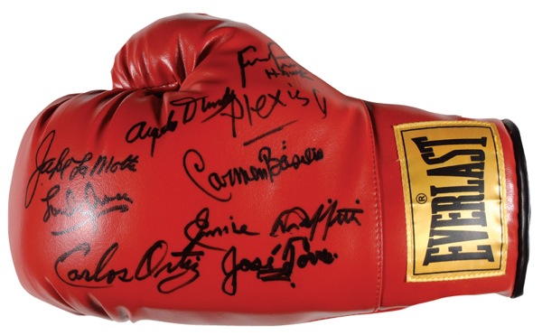 Lot #1224 Boxing Hall of Famers
