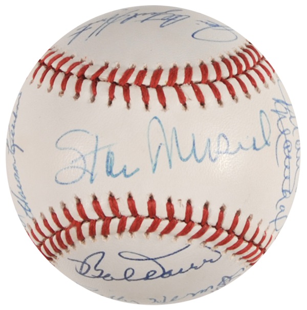 Lot #1431 Ted Williams and Hall of Famers