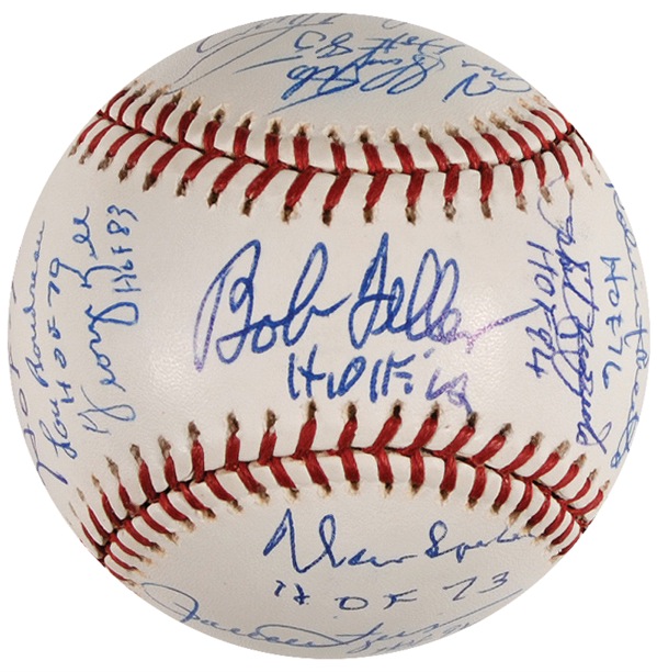 Lot #1208 Baseball Hall of Famers