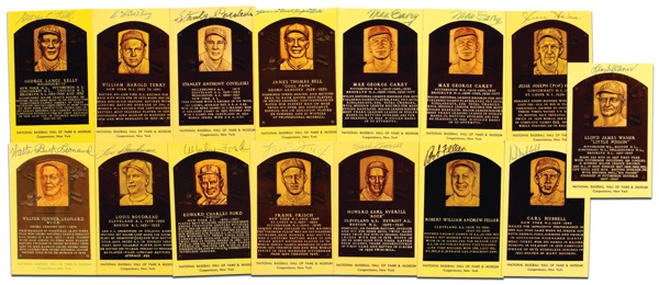 Lot #1209 Baseball Hall of Famers