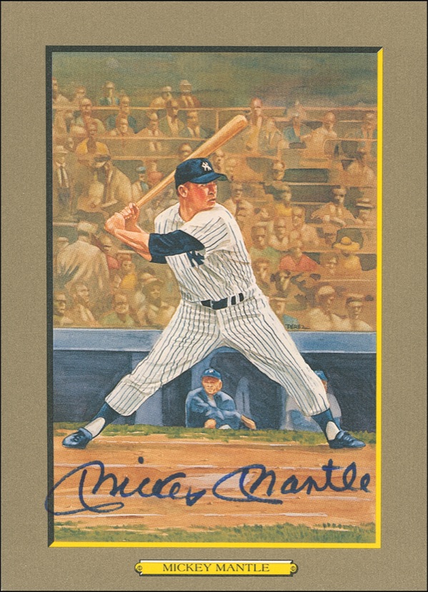 Lot #1325 Mickey Mantle