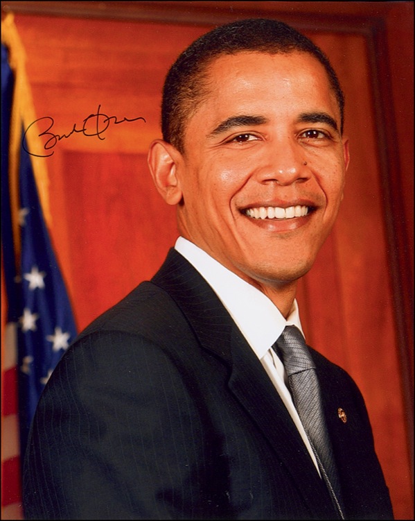 Lot #310 Barack Obama