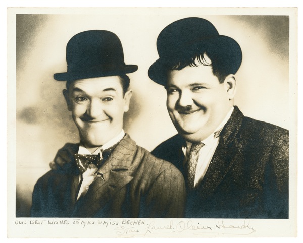 Lot #960 Laurel and Hardy