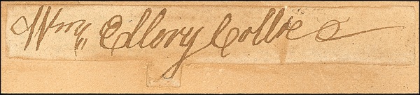Lot #209 Declaration of Independence: Ellery,