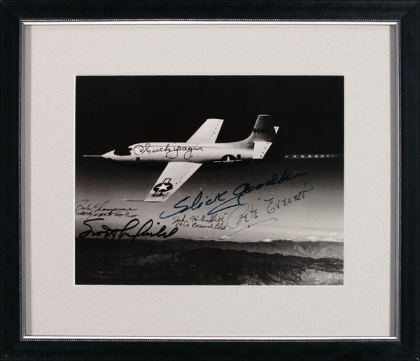 Lot #434 Chuck Yeager and Test Pilots
