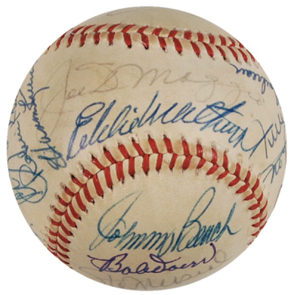 Lot #1055 Baseball Hall of Famers