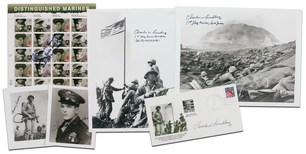 Lot #334 Iwo Jima: Lindberg, Charles