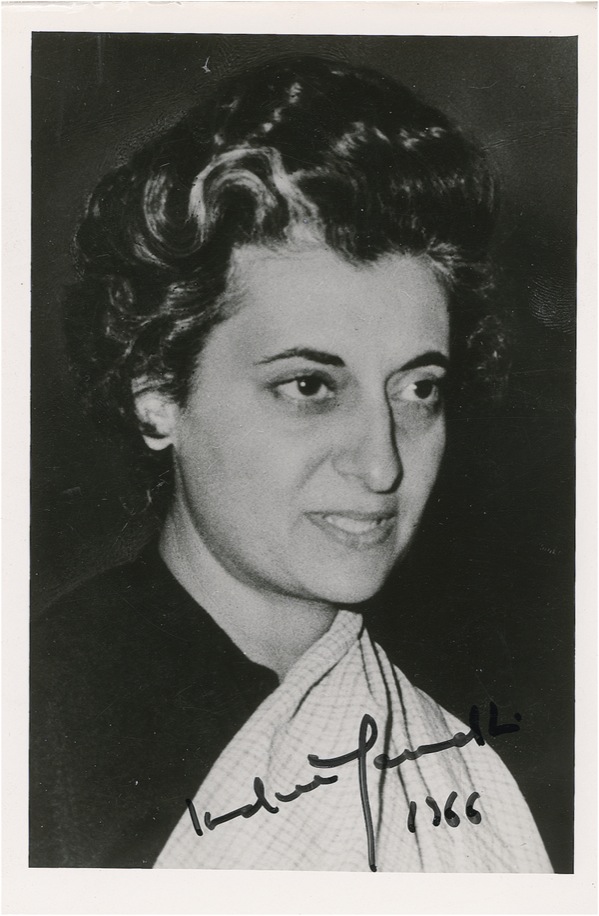 Lot #191 Indira Gandhi