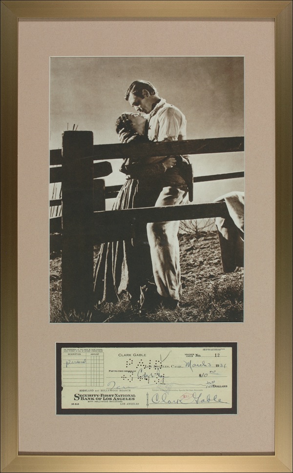 Lot #839 Gone With the Wind: Gable, Clark
