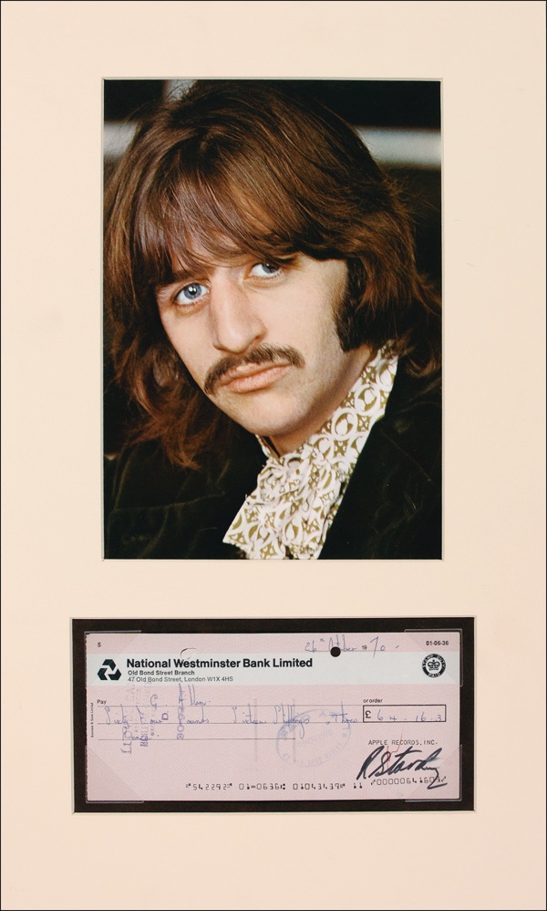 Lot #561 Beatles: Starr, Ringo