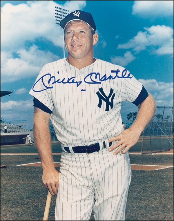 Lot #1207 Mickey Mantle