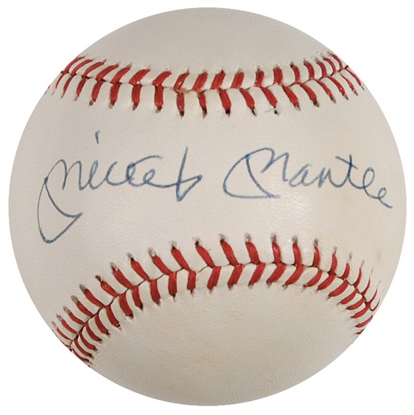 Lot #1423 Mickey Mantle