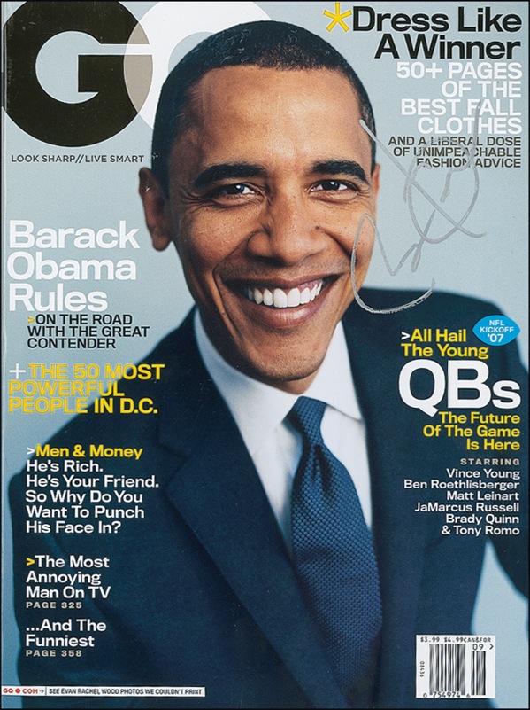 Lot #268 Barack Obama