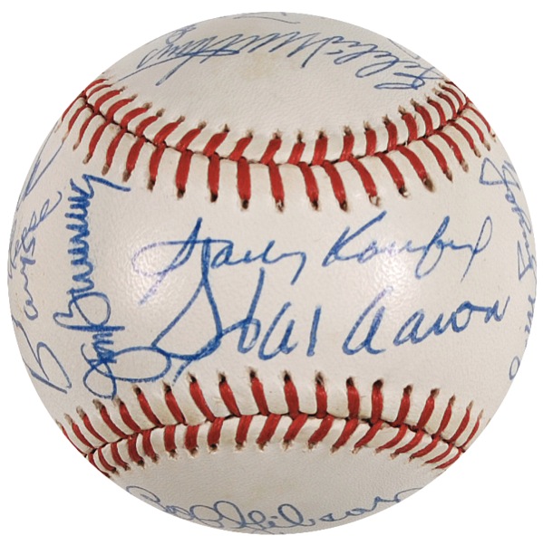 Lot #1057 Baseball Hall of Famers