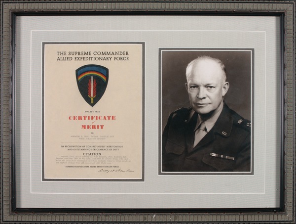 Lot #33 Dwight D. Eisenhower - Image 1