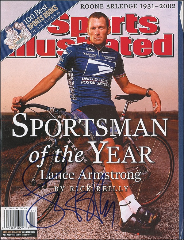 Lot #1225 Lance Armstrong