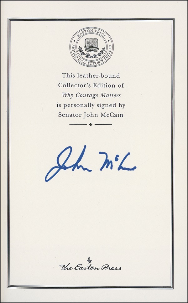 Lot #264 John McCain